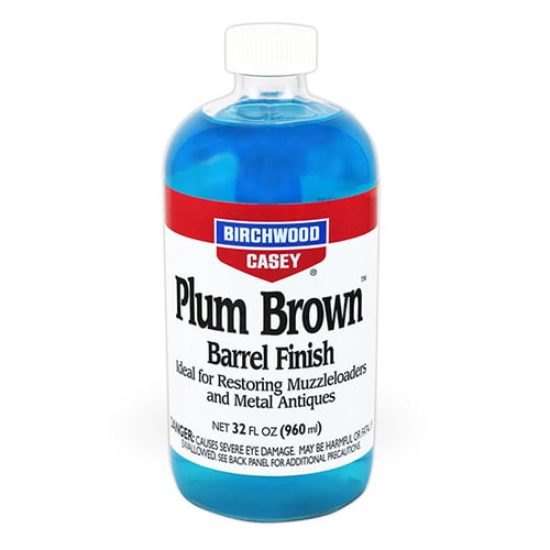 Birchwood Casey Plum Brown Barrel Finish  <br>  32 oz.